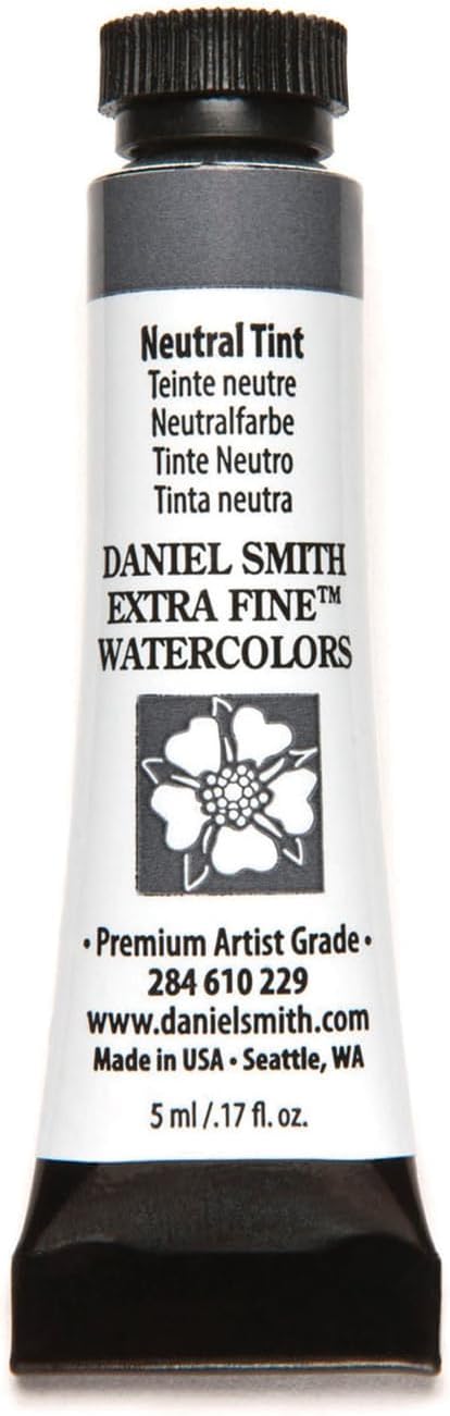 Daniel Smith Extra Fine Watercolor Paint, Neutral Tint, 5ml Tube, 284610229, 1.7 Fl Oz (Pack of 1)