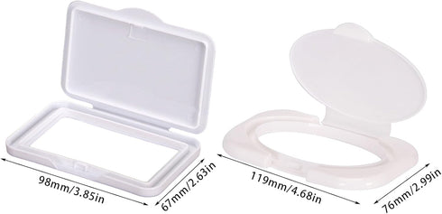 Meiliyizu 5Pcs/set Baby Wipes Tissue Paper Dispenser Box Lid Tissues Paper Storage Box Caps Keep Wet Tissues Accessible