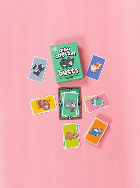 Professor PUZZLE May Contain Butts - Fast-paced Butt-matching Card Game