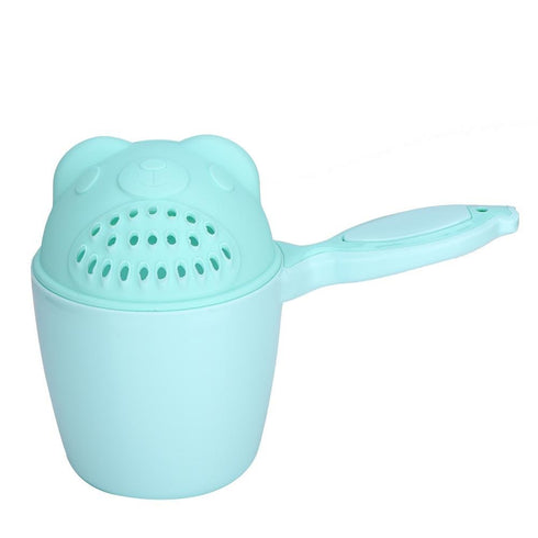 ViaGasaFamido 2 Detachable Baby Shampoo Rinse Cup with Different Pour Spouts for Washing Hair and Protecting Kids' Face