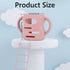 Frezonika 3 Pack 5OZ/150mL, 100% 1-3, (5 OZ) Silicone Sleeves Compatible with Dr Brown Wide-Neck Glass Baby Bottles