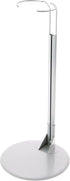 Plymor DSP-15S Silver Adjustable Doll Stand, fits 25 to 34 inch Dolls, Waist 3.75 to 5 inches Wide, 11 to 13 inches