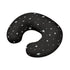 Nursing Pillow Cover White Star Print Breastfeeding Black Pillowcase Nursing Pillow Case for Baby Girl Boy Feeding