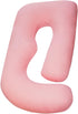 Elyxen Pregnancy Pillow Cover (ONLY Pillowcase) - G Shaped Pillow Case - Maternity Body Pillow Cover - Removable Soft
