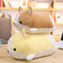 Corgi Dog Plush Pillow, Soft Shiba Inu Stuffed Animal Toys for Bed, Valentine, Kids Birthday, Christmas (Brown, 11.8
