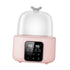 MotiveTech Bottle Warmer with LCD Display for Milk Preparation at Home, Pink