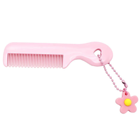 DGFJY Cute Comb For Baby Girl Boy Small Koran Cartoon Animal Floral Protable Hair Brushes Little Girl Kid Hair Access