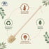 13-3/4 Inch, REDECKER Bottle Brush Cleaner - Horsehair and Beechwood Handle for Vases, Pitchers, Mugs, and Baby
