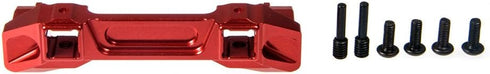 Aluminum Alloy Front and Rear Bumper Mount for 1/10 Scale TRX-4 Crawler Car in Red