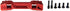 Aluminum Alloy Front and Rear Bumper Mount for 1/10 Scale TRX-4 Crawler Car in Red
