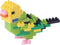 nanoblock Birds - Budgie Green Opaline - Collection Series Building Kit