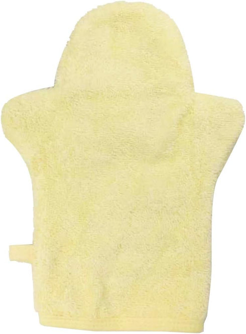 Soft Cotton Bath Mitt for Toddlers - Duck Design Baby Shower Gift