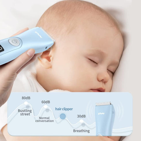 Trimmer Baby Hair Clippers, Professional Quiet Hair for Kids and Toddler, Waterproof & Rechargeable Cordless Hair