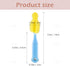 AUEAR Milk Bottle Nipple Brushes, Pacifier Sponge Cleaning Set for Bottles and Accessories (8 Pcs)