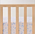 Cozy Fleece (Set 2) Microplush Crib Sheet of Color: Blue/White with Moon and Stars