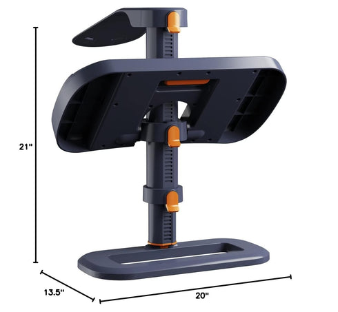 KneeGuard Kids Car Foot Rest for Children and Babies. Footrest is Compatible with Toddler Booster Seats for Easy, Safe