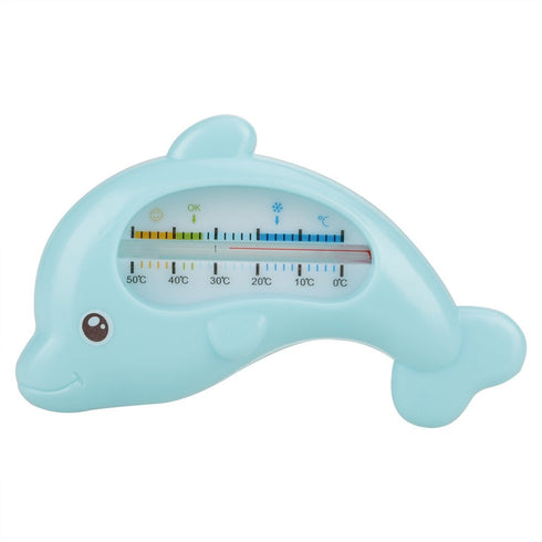 Cute Dolphin Bath Thermometer, Materials,Water Temperature, Indoor Temperature Measurement for Safe Baby