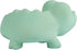 Organic Rubber Crocodile Rattle & Teether - Eco-Friendly Bath Toy