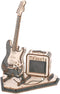 ROKR Wooden 3D Guitar Puzzle - Musical Instrument Model Kit for Teens and Kids, DIY Desk Decor