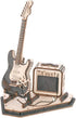 ROKR Wooden 3D Guitar Puzzle - Musical Instrument Model Kit for Teens and Kids, DIY Desk Decor