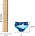 Set 24 Big Dot of Happiness Shark Zone - Diaper Shaped Raffle Ticket Inserts - Jawsome Shark Baby Shower Activities