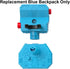 Mattel Replacement Part for Imaginext Playset - HGX97 ~ Blue Backpack for DC Superfriends Figures with Light Up