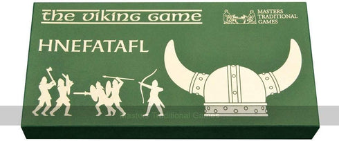 Hnefatafl Board Game - Viking Chess Set, Masters Edition with Cloth Board