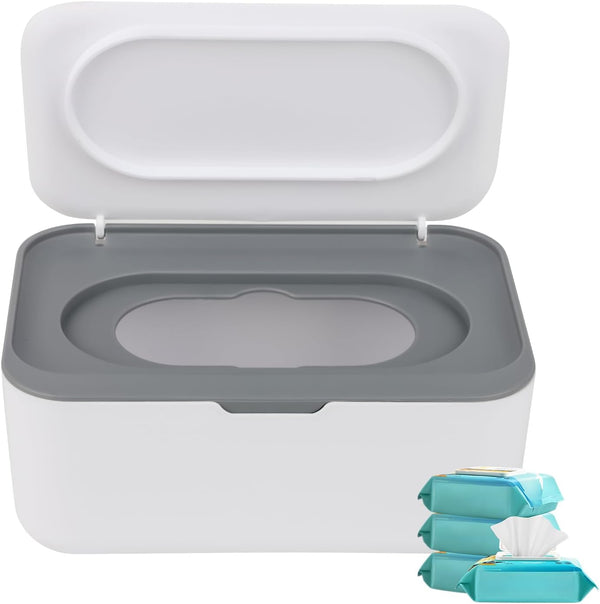Sarlamd Flushable Wipes Dispenser for Compatible with Cottonelle, Refillable Wet Wipe Holder with