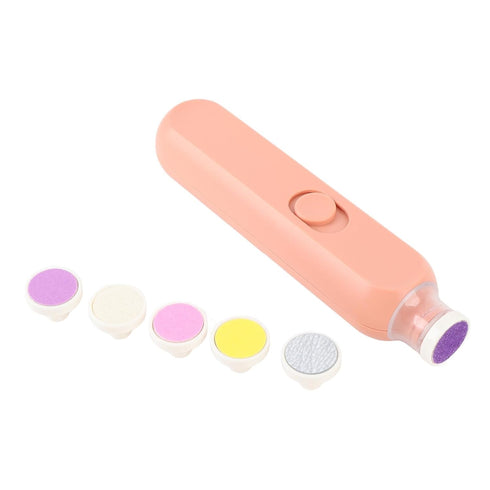 JTLB Trimmer Baby Nail Gentle Electric Baby Nail Clipper with Night Light Multifunctional Trim Polish Grooming Kit