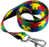Autism Awareness Puzzle Piece Lanyards/Badge Holders for Keys, ID Card, Awareness Events, Gift-Giving