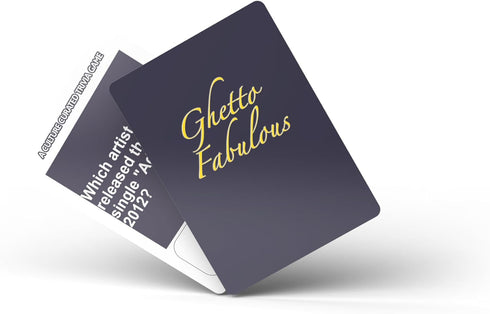 Ghetto Fabulous : A Vibrant Celebration of African-American Heritage and Legacy – Dive into Fun Blac Culture Trivia and Enjoy The Ultimate Black Owned Black Card Game Party Experience!