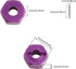 12mm Hex Wheel Hub Mount, Aluminum 7mm Thick with 2x10mm Stub Axle Pins for 1/10 Slash 4x4 (Set of 4)