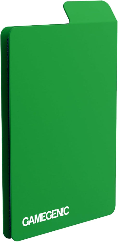 Gamegenic Sizemorph Divider - The Ultimate Card Game Organizer and Deck Box Spacer! Highly Flexible Card Divider, Perfect for TCGs, LCGs, Board Games and Card Games, Green Color, Made