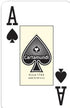 Cartamundi 1060 Ace Playing Cards - 100% Plastic - Assorted Colors