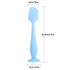 Psdndeww Gentle Application Baby Diaper Cream Spatula Silicone Handheld Scraping Spoon with Suction Base for Easy