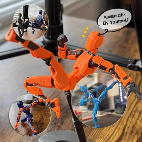 Dumwick 13 Figure,2026 13 Figures,3D 13 Assembly Completed Titan Action New Lucky Robot Action Printed Action