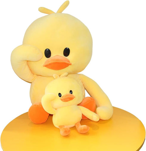 AIXINI 11.8inch Plush Duck Stuffed Animal, Soft Yellow Duckling Duckie, Funny Cuddly Gifts