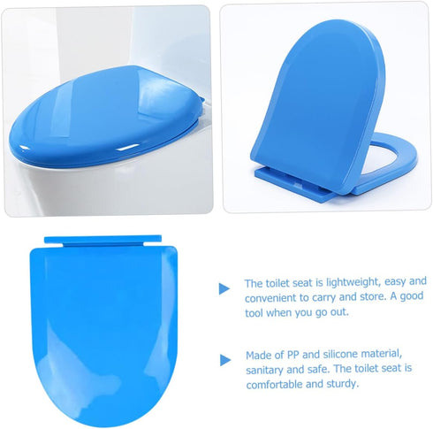 Cabilock Portable Toilet Training Seat for Non Skid Toilet Seat Ergonomic Design for Safe Potty Training for Indoor