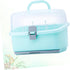 Durable Green Milk Bottle Storage Case - Large Capacity Organizer for Travel & Home