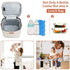 Pack, 6 9 Mancro Breastmilk Cooler Bag with Ice Fits Insulated Baby Bottles Up to Ounce, Breast Milk Cooler for Nursing