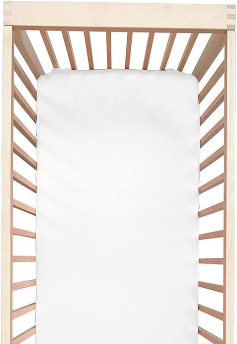 100% Silk Mini Crib Sheet Fitted for Pack N Play or Portable