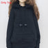 30CM / 45CM / 60CM Doll Clothes, 1/3 1/4 1/6 BJD Doll Accessories, Fashion Hoodie Toys in Black