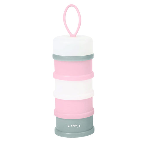 SARO Formula Dispenser: Portable Baby Milk Powder Container & Cereal Storage with