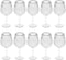 Toddmomy Mini Wine Glasses - 10Pcs Miniature Dollhouse Wine Glasses, 1:12 Kitchen Toys