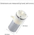 WHJJUTPO 370 (3.7V/6V/12V) Pump(3.7V) NXYHZ Mini Air Pump Electric Micro Vacuum Booster Motor for Beauty Instrument