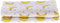 Muslin Swaddle Square Blankets Baby Receiving Blanket Wrap for Girl Shower Gift - Banana