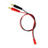 4mm Male Banana Plug Connector Charge Lead to JST, 20awg Soft Silicon Charging Cable Wire 30cm (Pack of 2)