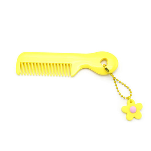 DGFJY Cute Comb For Baby Girl Boy Small Koran Cartoon Animal Floral Protable Hair Brushes Little Girl Kid Hair Access