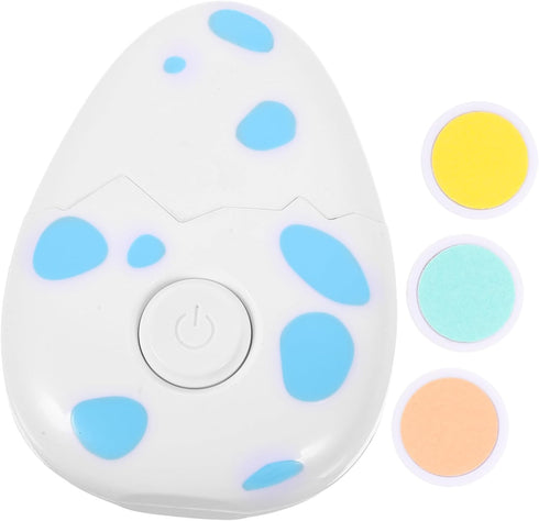 minkissy Electric Nail File Trimmer for Boys and Girls Adults Egg-Shaped Nail