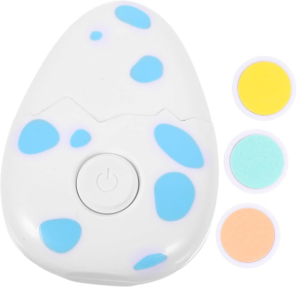 minkissy Electric Nail File Trimmer for Boys and Girls Adults Egg-Shaped Nail